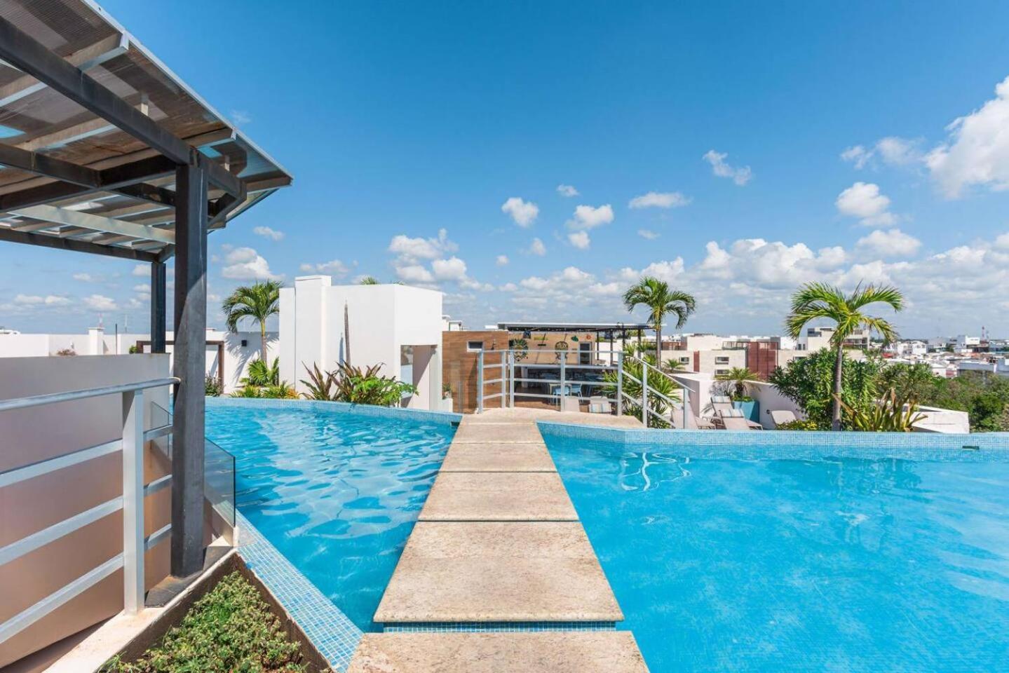Apartamento Luxury 1br Penthouse, Sauna And Private Roof Playa del Carmen