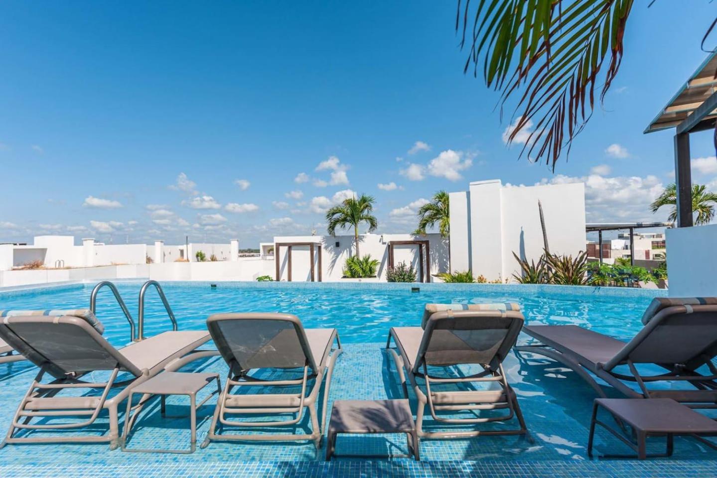 Apartamento Luxury 1br Penthouse, Sauna And Private Roof *
